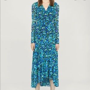 GANNI HIGH LOW MIDI / MAXI DRESS
